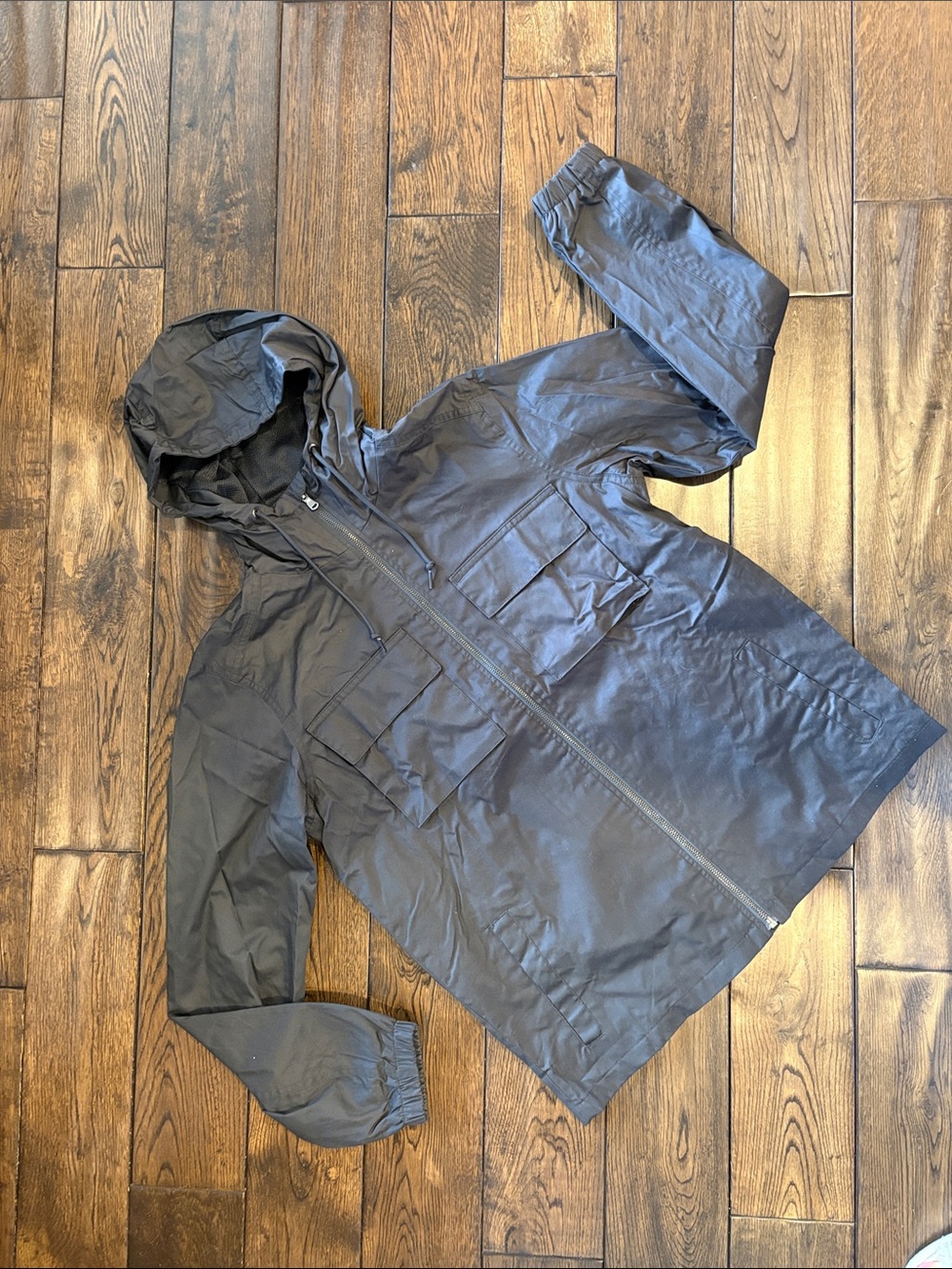 Old Navy Men's Hooded Jacket - Black